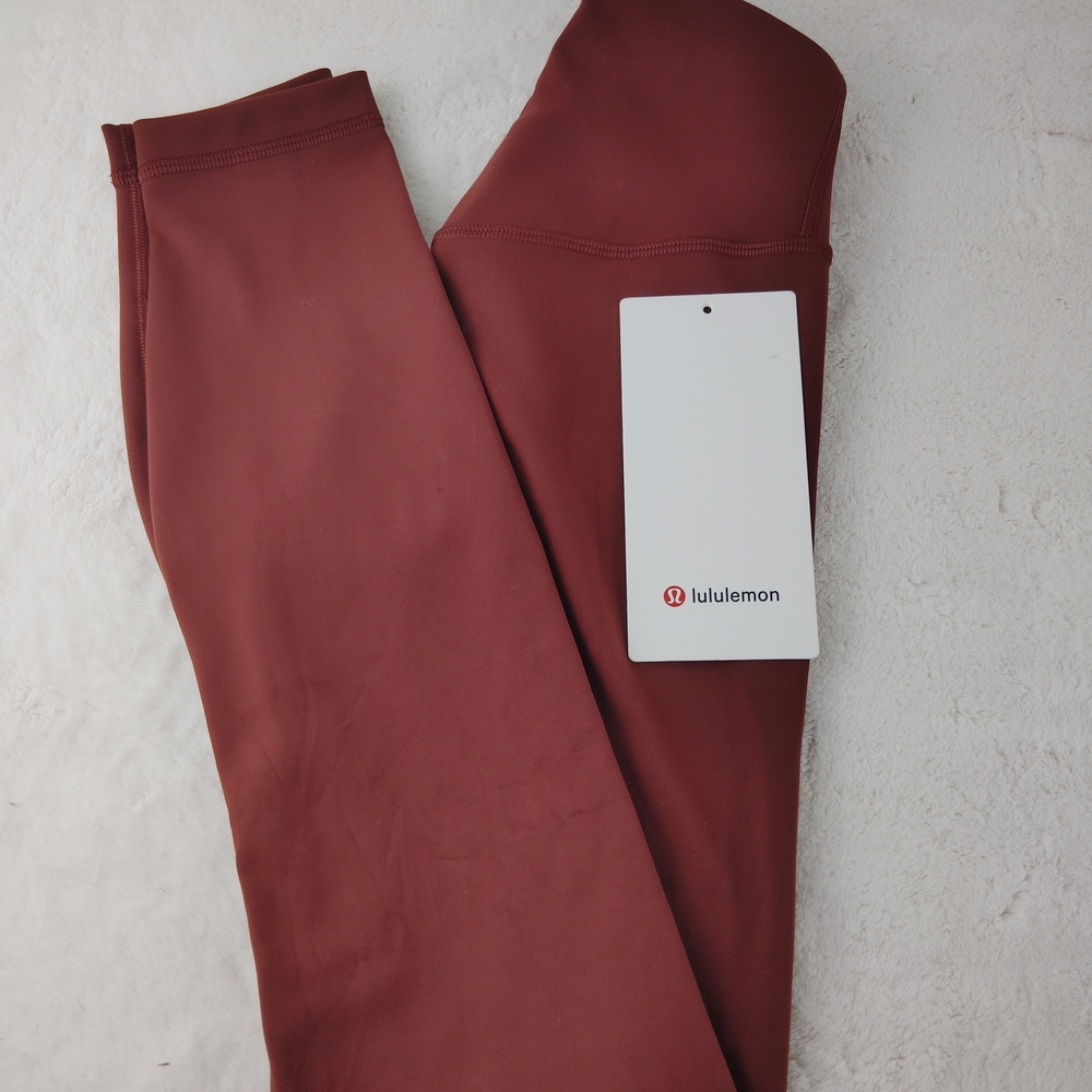 lululemon Wunder Under smoothCover High Rise Tight 25" Sz 0 NWT Color ROWD